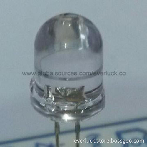 Round LED Components Diode, Blue Color, Competitive Price and Prompt Delivery, 5-year Warranty